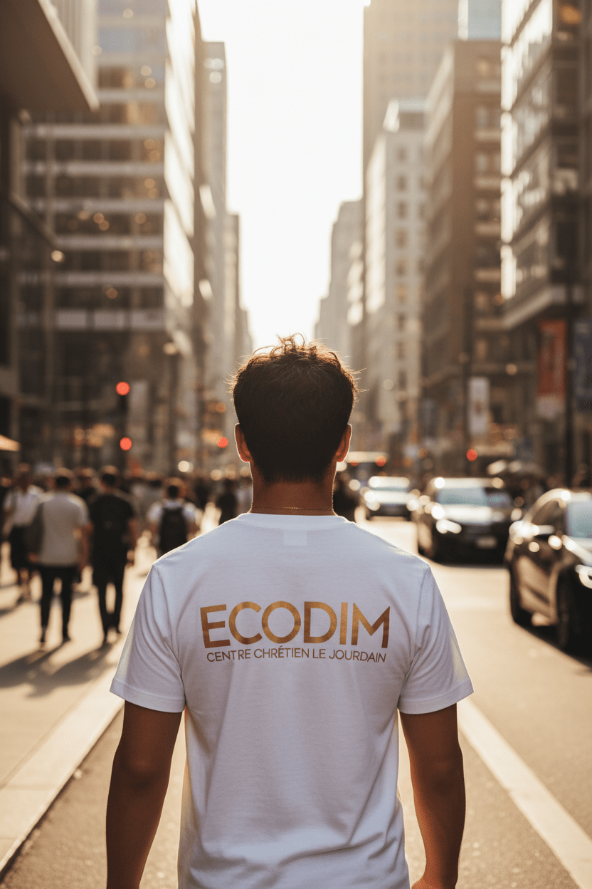 ECODIM – Collection Foi & Discipline | T-shirt • Polo • Chemise • Sweat | CEF - Choco Élégance & Foi