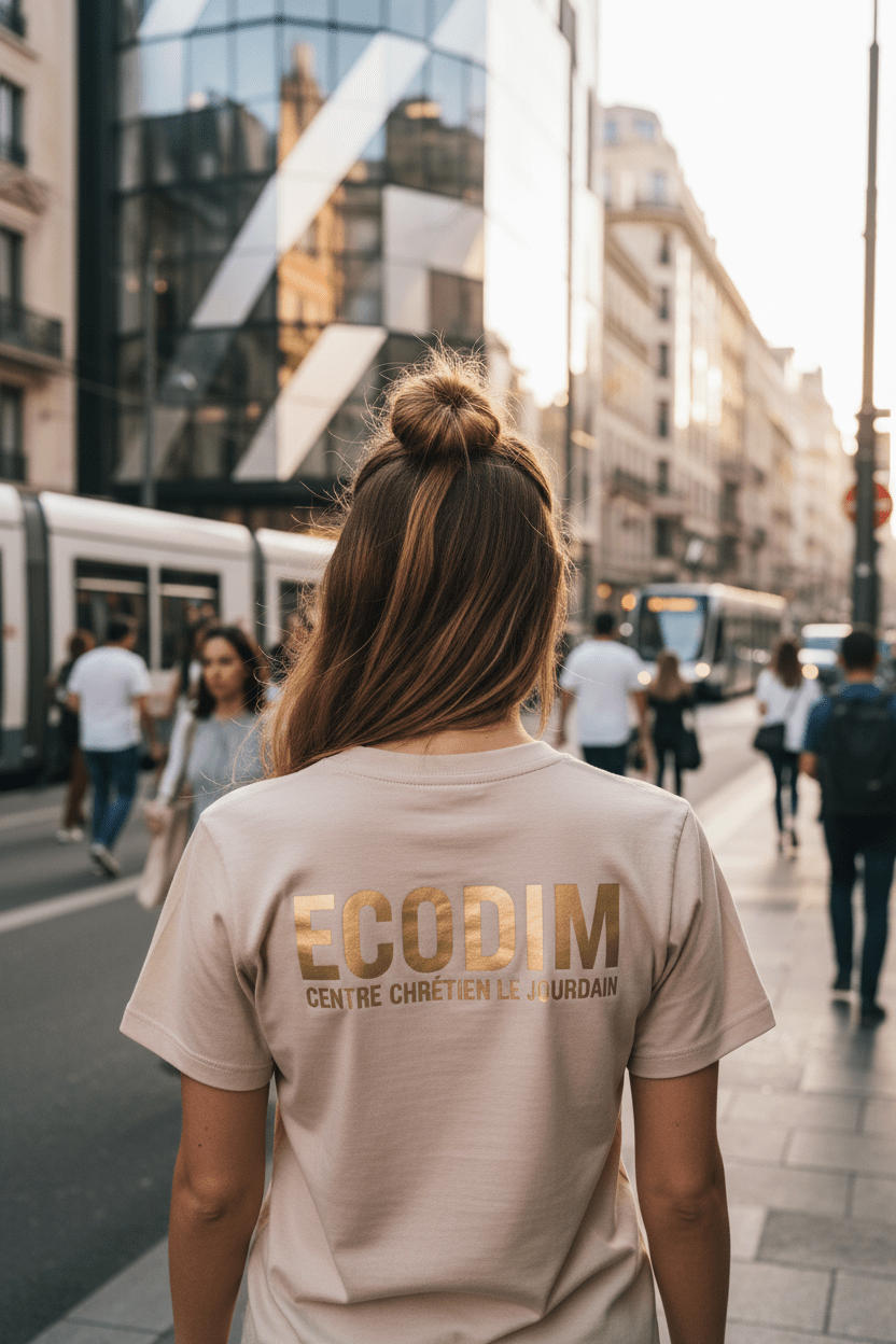 ECODIM – Collection Foi & Discipline | T-shirt • Polo • Chemise • Sweat | CEF - Choco Élégance & Foi