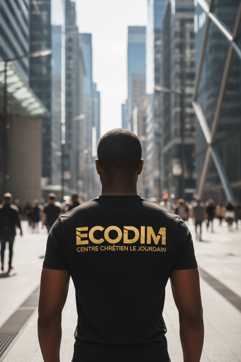ECODIM – Collection Foi & Discipline | T-shirt • Polo • Chemise • Sweat | CEF - Choco Élégance & Foi