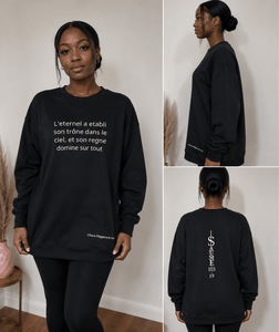 Sweatshirt « Psaume 103:19 » – Choco Élégance & Foi - Choco Élégance & Foi