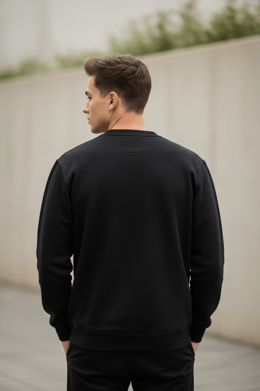 Sweat Crewneck "Fortifié" – Philippiens 4:13 - Choco Élégance &amp; Foi