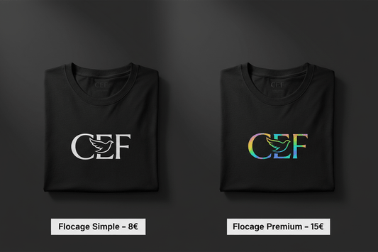Service de Flocage – CEF - Choco Élégance & Foi