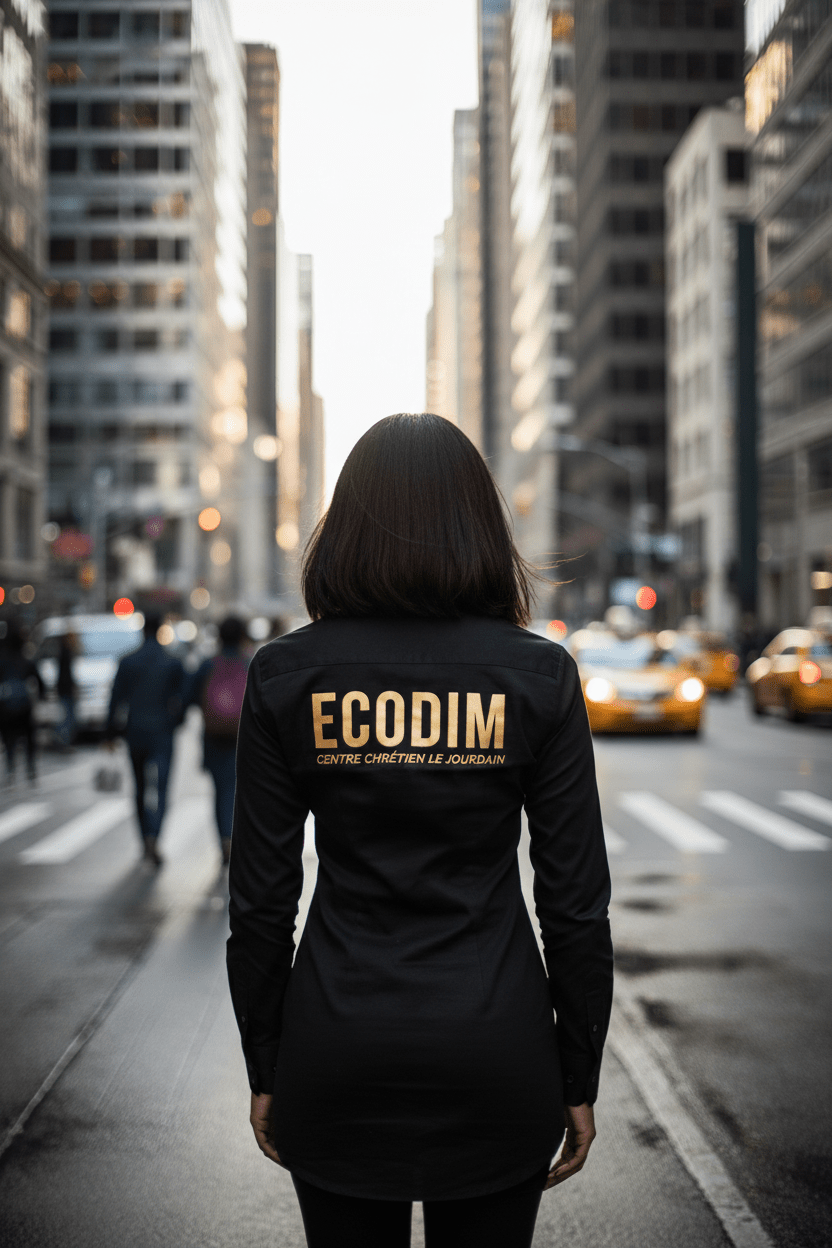 ECODIM – Collection Foi &amp; Discipline | T-shirt • Polo • Chemise • Sweat | CEF - Choco Élégance &amp; Foi