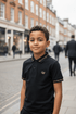 Polo Enfant – Gris · Blanc · Noir | CEF - Choco Élégance & Foi