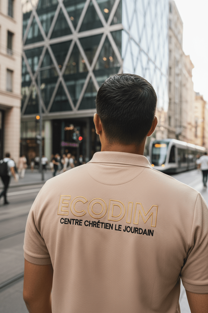 ECODIM – Collection Foi &amp; Discipline | T-shirt • Polo • Chemise • Sweat | CEF - Choco Élégance &amp; Foi