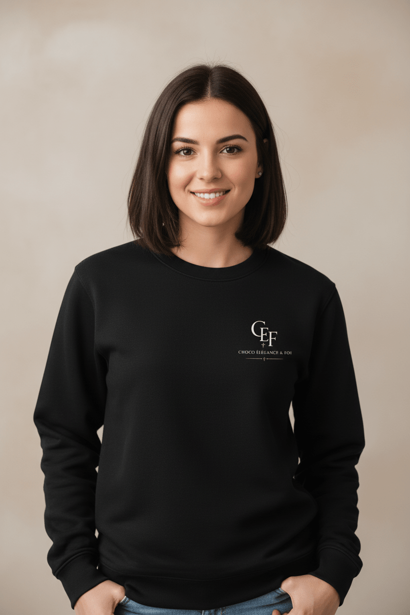 Sweat "Dieu est Fidèle" – 1 Corinthiens 1:9 | CEF - Choco Élégance &amp; Foi