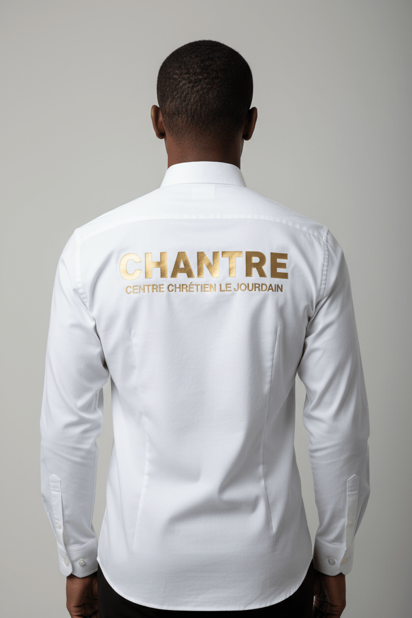 CHANTRE – Collection Foi &amp; Discipline | T-shirt • Polo • Chemise • Sweat | CEF - Choco Élégance &amp; Foi