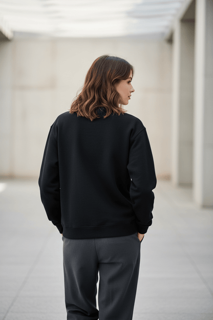 Sweat Crewneck "Fortifié" – Philippiens 4:13 - Choco Élégance &amp; Foi