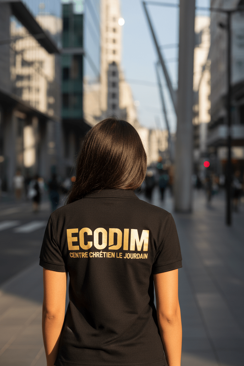 ECODIM – Collection Foi &amp; Discipline | T-shirt • Polo • Chemise • Sweat | CEF - Choco Élégance &amp; Foi