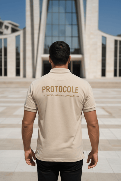 PROTOCOLE – Collection Foi &amp; Discipline | T-shirt • Polo • Chemise • Sweat | CEF - Choco Élégance &amp; Foi