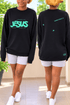 Sweat Strength in Jesus – Jaune - Choco Élégance & Foi