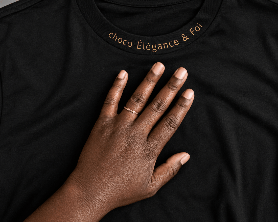 T-shirt Jesus – The Way The Truth The L - Choco Élégance &amp; Foi