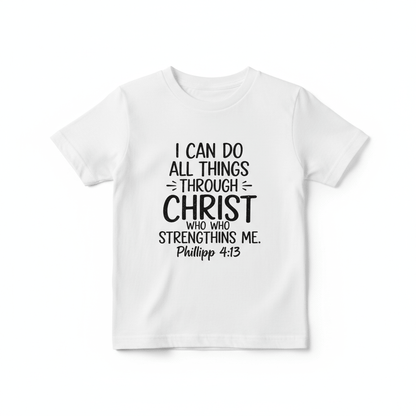 T-shirt manches courtes enfant chrétien - confort &amp; Foi | CEF - Choco Élégance &amp; Foi